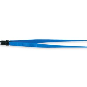 Pinza Bipolare Retta Isolata - Punte 0,3 mm - Lungh. 18-20 cm - 2 pz - 1