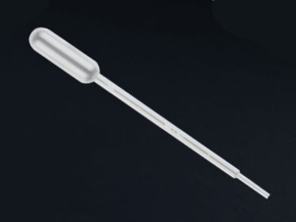 Pipetta Pasteur in Polietilene non Sterile - 5000 pezzi - Capacità 1-3 ml