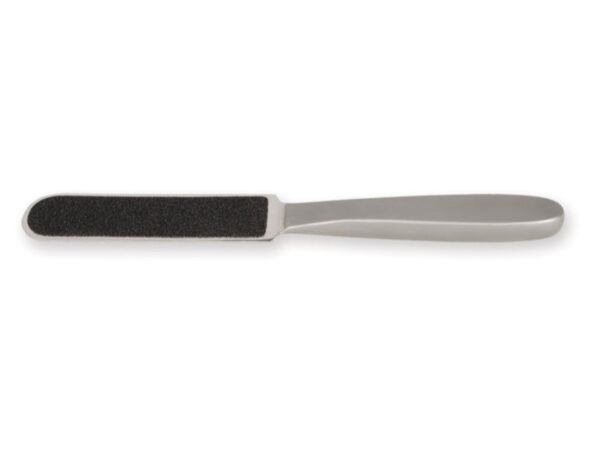 Raspa Podologica Doppia Faccia con Manico Metallo - Lunghezze 21,5-24 cm - 15 pz