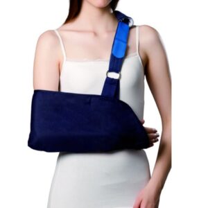 Reggibraccio in Stoffa Blu Taglie S-XL - 12 pezzi - 1