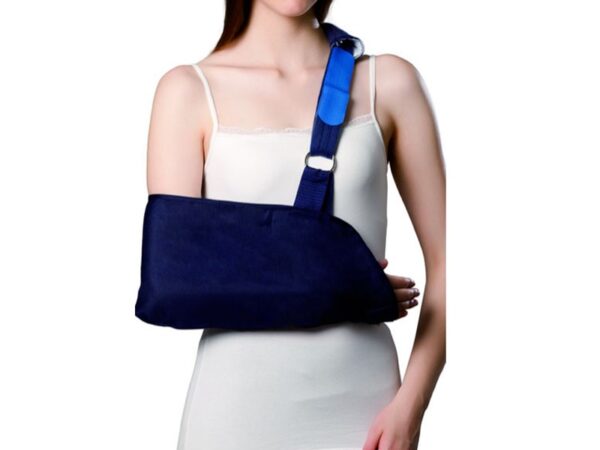 Reggibraccio in Stoffa Blu Taglie S-XL - 12 pezzi