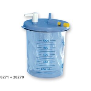 Sacca Monouso Flovac con Coperchio per Aspiratore - Capacità 1-2 Litri - 50 pz - 1