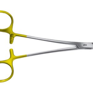 Aesculap Porta-Aghi Baby-Crile-Wood Durogrip in CT Retto - 2 pezzi - 2