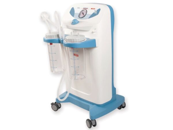 Aspiratore Chirurgico Hospi Plus Full 2 Vasi Autoclavabili 230V con Pedale