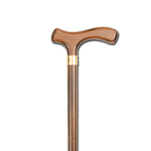Bastone da Passeggio in Legno di Faggio Raffaello con Manico a T - 8 pezzi - 1