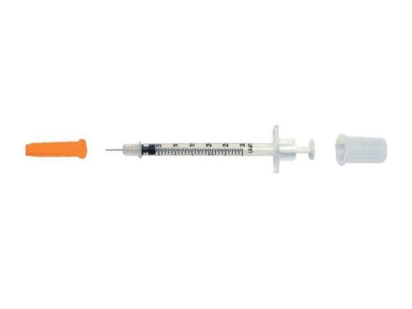 BD Siringa Micro-Fine da Insulina 8 mm 30G - Capacità 0,3-0,5 ml - 1200 pezzi