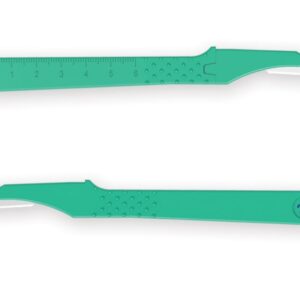 Bisturi Monouso Sterili Inox con Manico ABS e Coprilama - Numeri 10-24 - 400 pz - 7