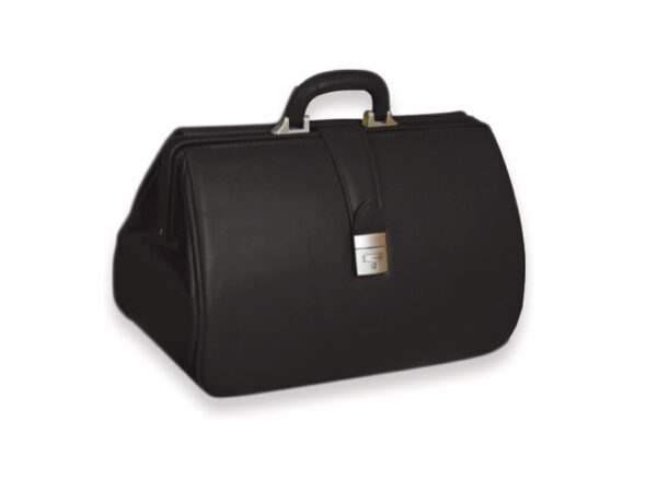 Borsa Medica Kansas in Skay con Fondo Rigido Serratura e Tasche - in 3 Colori