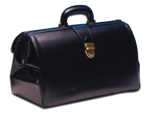 Borsa Medica Supertexas in Pelle, Serrature e Divisorio 41x20x22 cm - 3 Colori