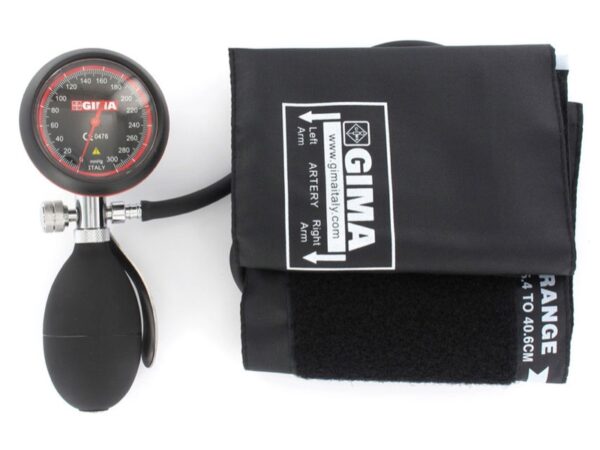 Sfigmomanometro London Aneroide ABS, Bracciale Calibrato - in 2 Colori - 8 pz