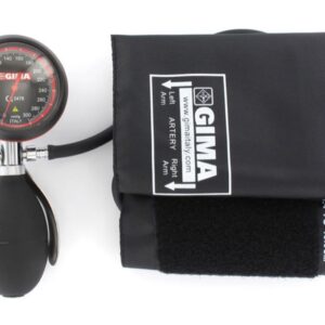Sfigmomanometro London Aneroide ABS, Bracciale Calibrato - in 2 Colori - 8 pz - 2