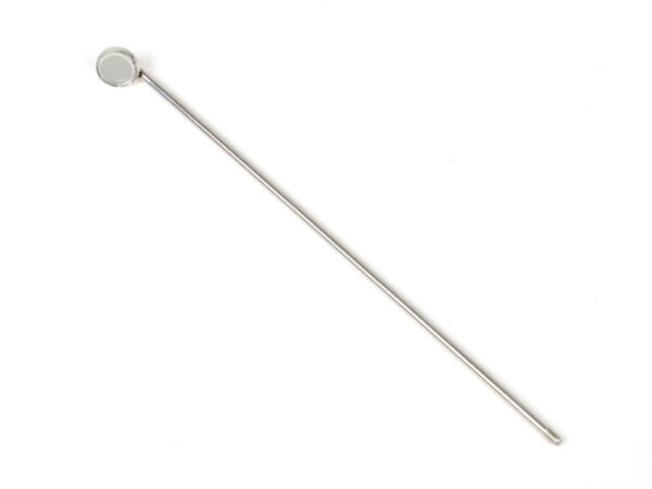 Specchi per Laringoscopia Piani 13 cm - Misure 000-6, diam. 10-26 mm - 50 pz