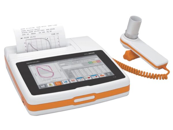 Spirometro Spirolab con Touchscreen 7", Stampante e Software