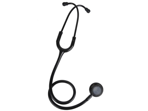 Stetoscopio Duofono Evolve con Testa Nera, Lunghezza 75 cm - in 4 Colori - 6 pz