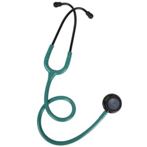 Stetoscopio Duofono Evolve con Testa Nera, Lunghezza 75 cm - in 4 Colori - 6 pz - 5