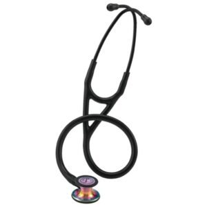 Stetoscopio Littmann Cardiology IV 6165/6240 Nero, Finitura Arcobaleno - 69 cm - 3