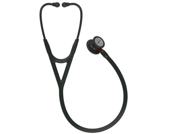 Stetoscopio Littmann Cardiology IV Nero Finitura Nera - Connettore in 3 Colori
