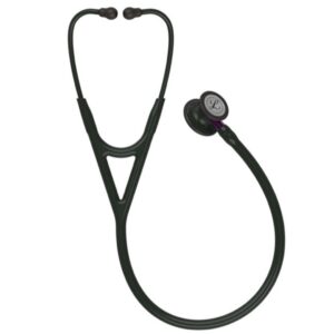 Stetoscopio Littmann Cardiology IV Nero Finitura Nera - Connettore in 3 Colori - 4