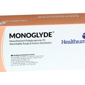 Sutura Assorbibile Monoglyde 0-2/0 Curva 1/2 Ago 30 mm 70 cm Incolore - 36 pz - 1