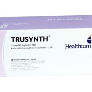 Sutura Assorbibile Trusynth Cal. 0-1 Curva 1/2 Ago 40 mm 90 cm Viola - 36 pz - 3
