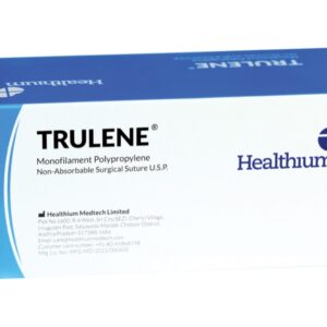 Sutura Non Assorbibile Trulene Blu Curva 1/2 Ago 30 mm 70 cm - 96 pz - 3