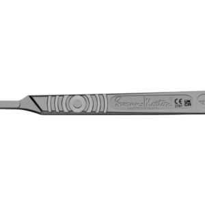 Swann-Morton Manico Portalame in Acciaio Inox con CE e UKCA - N. 3-4 - 12 pezzi - 3