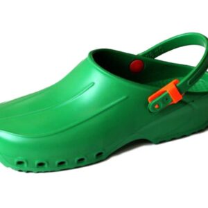 Zoccoli Sanitari Ultraleggeri Verdi con Cinturino - Taglie 34-47 - 6 paia - 9