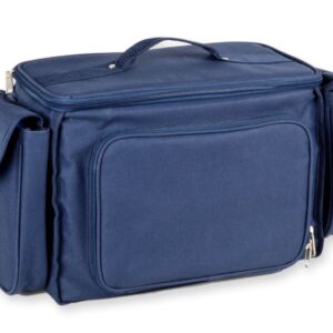 Borsa Medica Utility in Nylon con Divisori e Tasche - in 2 Colori - 3 pezzi - 1