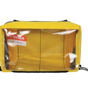Borsetta Medica E1 Rettangolare con Finestra in Poliestere - 4 Colori - 30 pz - 3