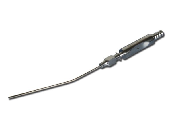 Cannula Aspirazione Rosen, Adattatore Luer e Valvola - diam. 1,5-3 mm - 15 pz