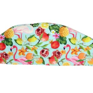 Cappellino Chirurgico con Laccetti Fantasia Fenicotteri - Taglie M-L - 15 pz - 3