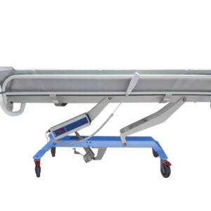 Carrello Barella da Doccia per Ospedali e RSA con Ruote diametro 12,5 cm - 2