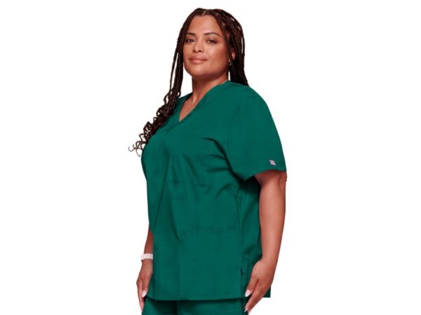 Casacca Cherokee Originals Scollo a V Unisex Verde Cacciatore - Tg. M-L - 8 pz