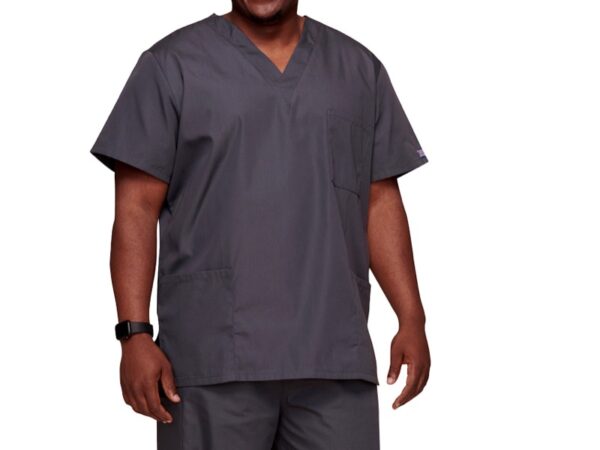 Casacca Medica Cherokee Originals Scollo a V Unisex Peltro - Tg. M-L - 8 pz