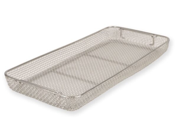 Cestello in Filo per Sterilizzazione 540x255 mm - Altezze 50-100 mm - 2 pezzi