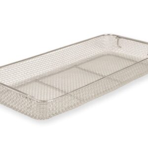 Cestello in Filo per Sterilizzazione 540x255 mm - Altezze 50-100 mm - 2 pezzi - 4