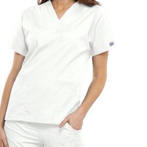 Cherokee Originals Casacca Donna con Scollo a V Bianca - Taglie XXS-XL - 8 pezzi - 3