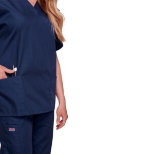 Cherokee Originals Casacca Donna Scollo a V Blu Marina - XXS-XL - 8 pezzi - 4