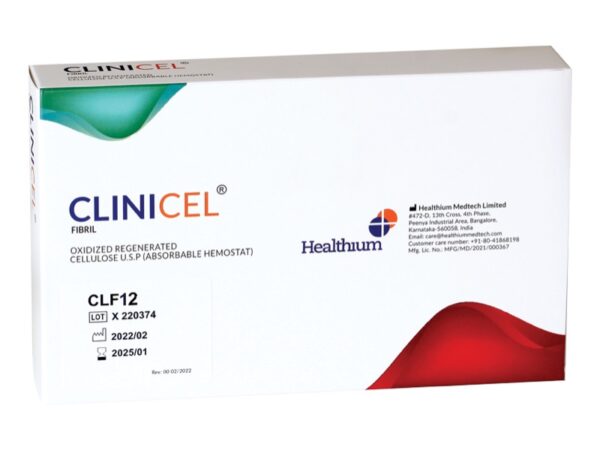 Clinicel Fibril Cellulosa Rigenerata Ossidata Emostatica - 6 pezzi