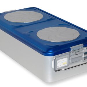 Container Sterilizzazione Valvola Barrier System Grande Blu - H 100-200 mm - 4