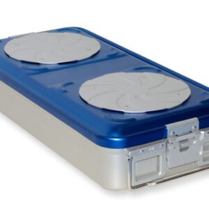 Container Sterilizzazione Valvola Barrier System Grande Blu - H 100-200 mm - 2