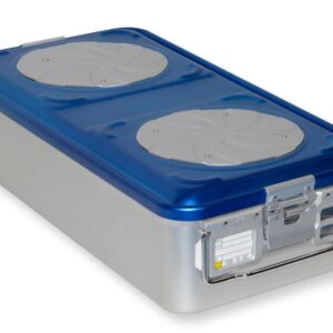 Container Sterilizzazione Valvola Barrier System Grande Blu - H 100-200 mm - 3