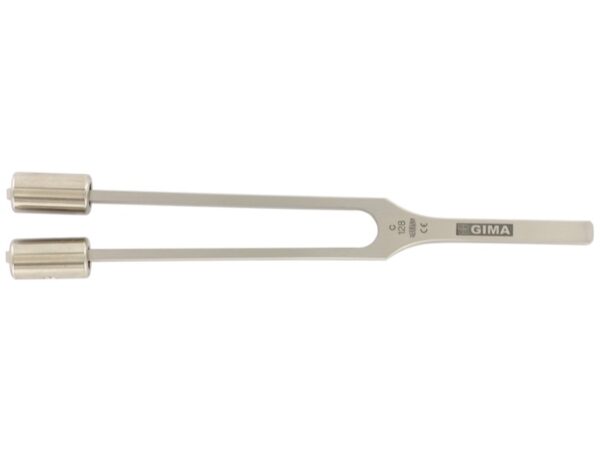 Diapason in Lega per Otorino con Pesi - 128-256 Hz - 3 pezzi