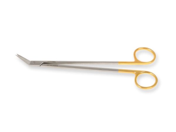 Forbici Chirurgiche DeBakey Potts Smith CT 19 cm - Angolazioni 25°-60° - 3 pz