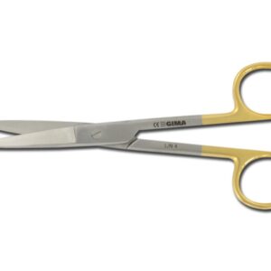 Forbici Chirurgiche Rette CT C.T. Linea Gold 14,5 cm Inox AISI 420 - 5 pz - 1