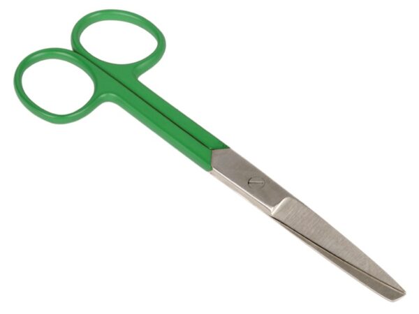 Forbici per Infermieri Rette Punte Alterne Inox 14 cm - in 6 Fantasie - 25 pz