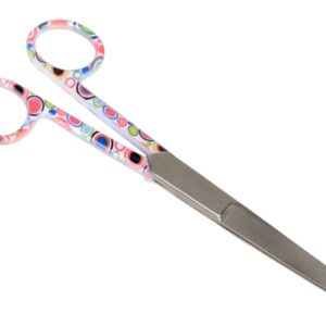 Forbici per Infermieri Rette Punte Alterne Inox 14 cm - in 6 Fantasie - 25 pz - 3