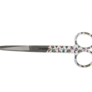Forbici per Infermieri Rette Punte Alterne Inox 14 cm - in 6 Fantasie - 25 pz - 4