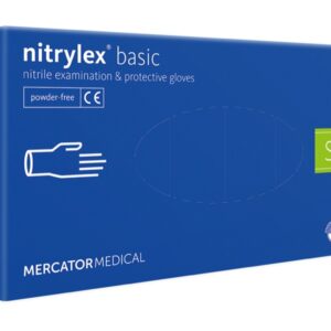 Guanti da Visita in Nitrile Nitrylex Basic senza Polvere - Taglie S-XL - 3000 pz - 1