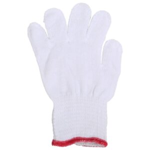 Guanti in Cotone Bianchi con Polsino Lungo 8-8,5 cm - Misure 6-8,5 - 80 paia - 1